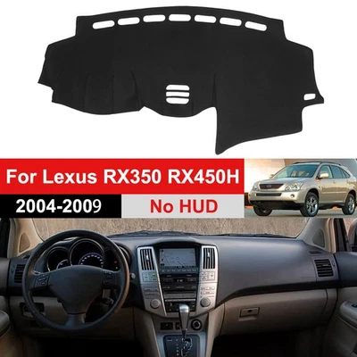 Cubierta de tablero de cuero antideslizante para Lexus RX ES LS RX330 RX350 LS450H Foto 1 de 4