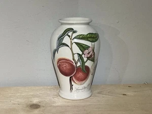 Portmerion POMONA Peach Vase 6.5 Inches High - Picture 1 of 2