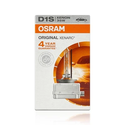 Osram Xenarc D1S HID Xenon Headlight Bulb 66140 OEM w/ Trust Code 4300K 1-Pack - Image 1 of 4