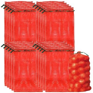 20 Pack Extra Large Mesh Storage Produce Bags Reusable Vegetable Storage Bags 2 - Picture 1 of 7