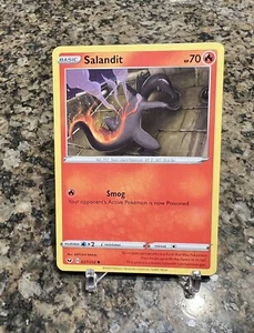 Salandit 027/202 Sword and Shield Pokemon Card NM - Picture 1 of 2