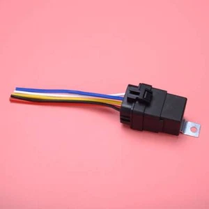 1Pcs Car 12V 40A 5Pin Relay Switch Harness Socket Waterproof Automotive SPDT ok - Picture 1 of 4