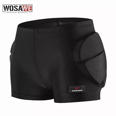 WOSAWE Sports Hip Protector EVA Pad High Elastic Butt Protection Skiing Skate