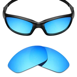 POLARIZED Replacement Lenses for-Oakley Straight Jacket 2007 Ice Blue Mirror - Picture 1 of 7