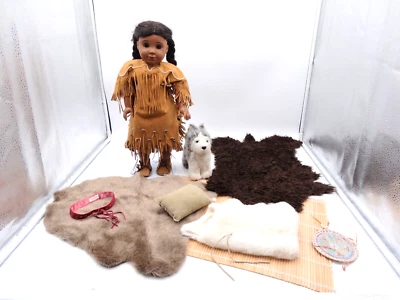 Kaya American Girl Doll Pleasant Company 2008 with Original Outfit and Pepper Be - Image 1 of 4