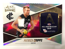 2020 SELECT AFL ALL AUSTRALIAN TEAM CARD TEAM SET-CARLTON AA8 PATRICK CRIPPS