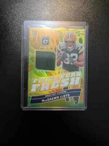 2024 Donruss Optic Marshawn Lloyd #FYF-MLD First Year Fresh Patch Gold #5/10 - Picture 1 of 2