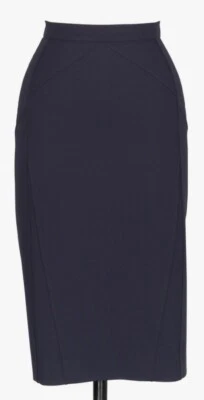 Altuzarra Matisse Size 40 (US 8) Navy Blue Knee Length Pencil Skirt Career $695 - Image 1 of 4