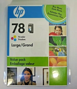 HP 78 Tricolor Ink Cartridge Printer Inkjet Large / Grand Exp. Date Jan 2010 New - Picture 1 of 7