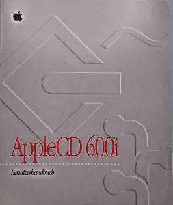 APPLE MACINTOSH -- APPLE CD 600i BENUTZERHANDBUCH - Bild 1 von 7