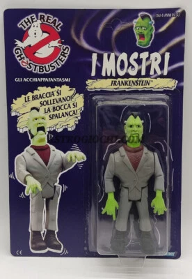THE REAL GHOSTBUSTERS MONSTERS FRANKENSTEIN KENNER MOC CASE FRESH UNPUNCHED - Immagine 1 di 4