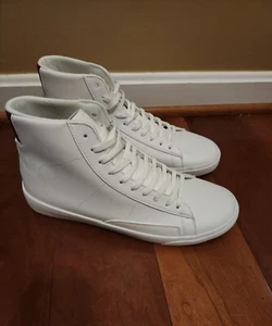 New with Box Men's Portland Boot Co River Mid Top Sneaker White Size 10.5 10 1/2 - Picture 1 of 6