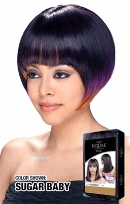 PELUCA DE PELO CORTO ESTILO BOB FREETRESS EQUAL SINTÉTICA - WENDY Foto 1 de 4