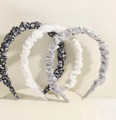 Paquete de 3 diademas para mujer moda cabeza urdimbre antideslizante hechas a mano sedoso cabello saludable Foto 1 de 4