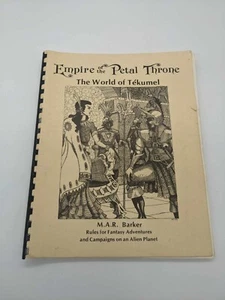 Empire of the Petal Throne M.A.R. Barker 1st Edtion Rulebook VG+/EX Condition! - Picture 1 of 4