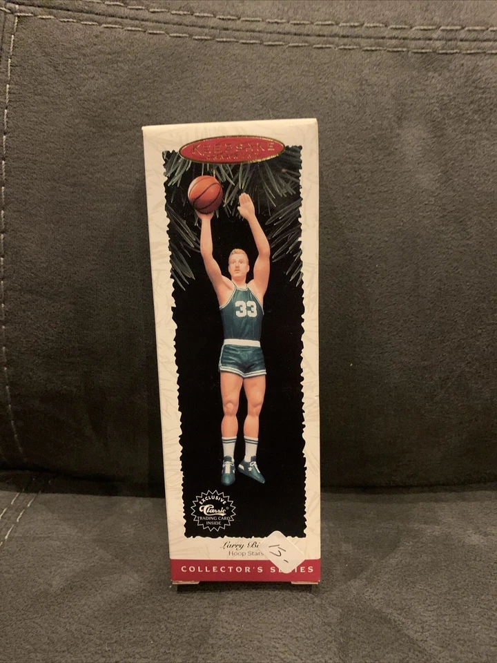 ORNAMENTO DE LEMBRANÇA LARRY BIRD HOOP STARS BOSTON CELTICS - Imagem 1 de 1