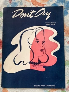 Spartiti musicali d'epoca 1942 "Non piangere" di Sunny Skylar - Foto 1 di 4