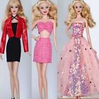 Multi-styles 11.5" Dolls Coat Fashion Party Clothes Dresses  30cm Doll