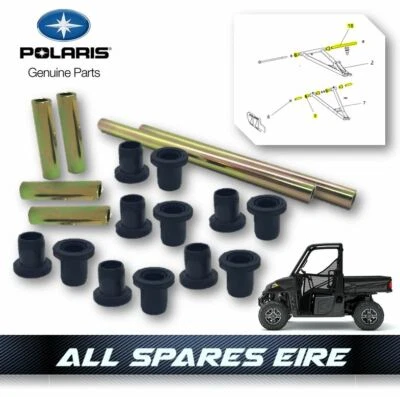 GENUINE OEM POLARIS RANGER XP 900 FRONT A-ARM BUSHING REBUILD KIT (2013-2019) - Image 1 of 3