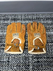 Guantes de Balonmano Palma Tornado Cuero Benlee Años 40 RARO De Colección Béisbol Boxeo - Imagen 1 de 7