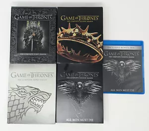 Game of Thrones: The Complete Seasons 1-4 Blu-ray Box Sets w/Bonus Disc - Bild 1 von 2