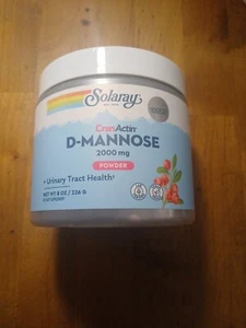Solaray D-Mannose w/ Cranberry Extract Powder, 8oz - Picture 1 of 2