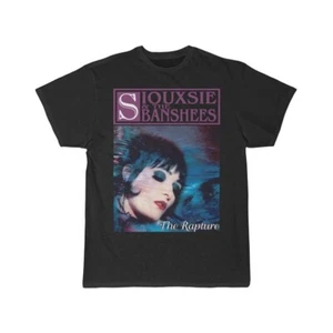 Siouxsie and the banshees the rapture Concert Black Cotton T-shirt S-ND270 - Picture 1 of 3