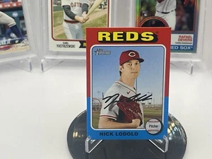 2024 Topps Heritage Nick Lodolo #707 High Number Short Print SP Reds - Picture 1 of 4