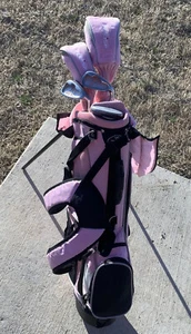 Precise XD-J, Girls Junior Golf Set w/ Stand Bag RH Pink - Picture 1 of 9