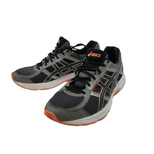 Asics Mens Gel Contend 4 T715N Gray Orange Running Shoes Lace Up Size 12 - Picture 1 of 8