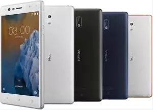 Nokia 3 Single SIM 4G LTE 16GB ROM 2GB RAM Bluetooth 8MP 5" Wifi Android Phone - Picture 1 of 10
