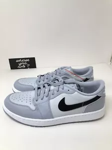Nike Air Jordan 1 One Low Golf Wolf grigio grigio taglia 10,5 retrò OG DD9315-002 NUOVE - Foto 1 di 15