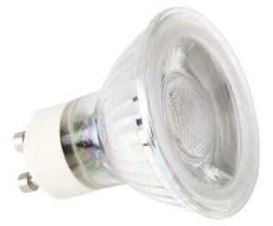 6x 4W (= 50W) GU10 Cristal LED Bombillas Foco 3000K Blanco Cálido Lámparas 38 - Imagen 1 de 1
