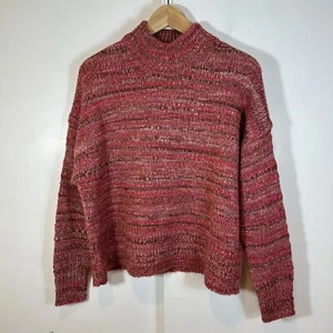 J Crew Space Dyed Mock Neck Sweater Size XS Acrylic Wool Blend - Picture 1 of 6