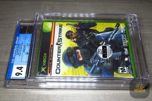 CGC 9.4 A+ - Counter-Strike 1ST PRINT (Original Xbox 2003) FACTORY SEALED! - Picture 1 of 4