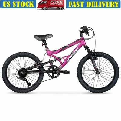 Bicicleta de montaña con suspensión completa de 20 pulgadas para jóvenes edades 8-13 7 velocidades asiento ajustable EE. UU. Foto 1 de 4