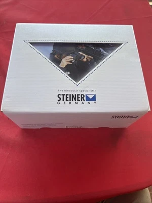 Steiner Police - 10x50 Binoculars - Military Grade - w/Case - Excellent - Image 1 of 4