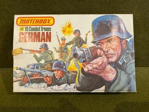 Matchbox P-6001 1/32 German combat troops in good box MIB [50/017] - Picture 1 of 7