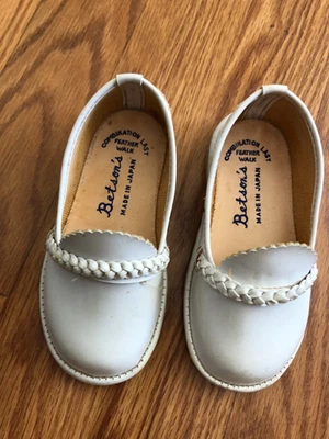 Betson'a Combinación Último Bebé Blanco Zapatos Talla 5 "Ideal para una Muñeca Grande" Foto 1 de 4