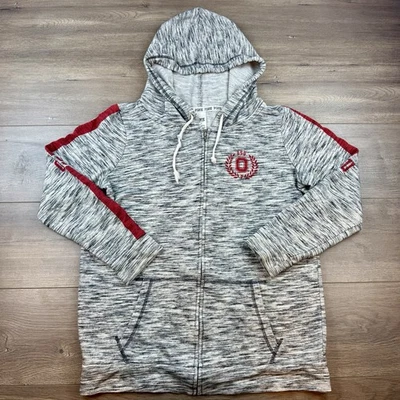 Victoria's Secret ROSA Ohio State University OSU Chaqueta con Capucha Cremallera Completa Mujer L Foto 1 de 4