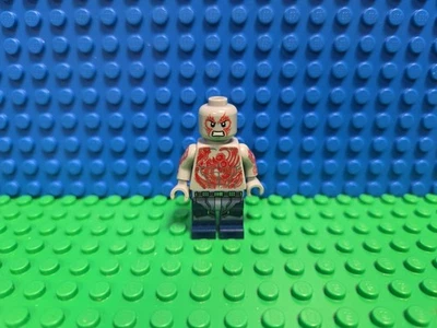 Lego Drax Minifigura 76081 sh0387 Guardianes Galaxia Marvel GOTG CMF Lote Raro Difícil de Encontrar  Foto 1 de 4