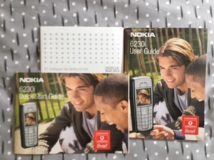 NOKIA 6230i USER MANUAL , QUICK START GUIDE AND PC SOFTWARE CD-ROM. - Photo 1/1