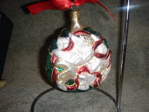 Waterford 4 rufende Vögel Ornament ~ ~ ~ 12 Tage Serie ~ selten ~ Neu im Karton ~ Made in Poland - Bild 1 von 1