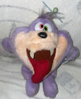 Vintage Ace Tiny Toon Adventures Dizzy Devil Plush Stuffed Animal Purple 1990