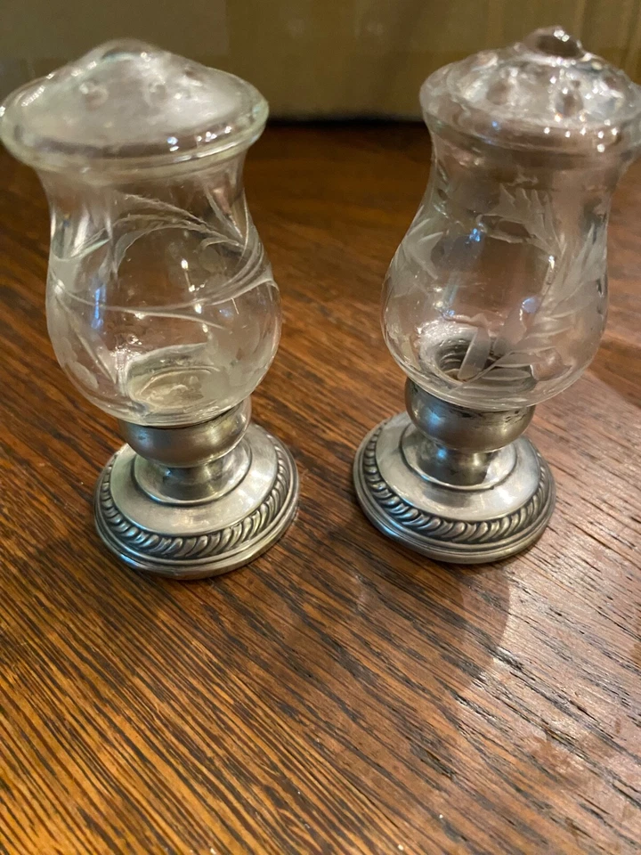 Salero y pimentero Quaker Silver Foto 1 de 2