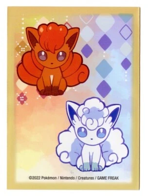 Vulpix Seasons Individual Card Sleeve Pokemon Center Original - Image 1 of 2