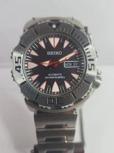 Rare - Seiko Monster Red / Dracula Gen 2 - Picture 1 of 10