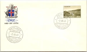 Iceland 1963 FDC - Reykjavik- J15614 - Picture 1 of 2