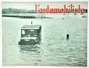 Revue L'AUTOMOBILISTE n° 26, 1972... MG "J", la Jeep, etc... - Picture 1 of 1