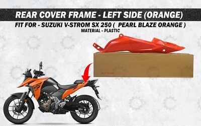 Ajuste para Suzuki V-Strom SX 250 "Cubierta del marco naranja lado izquierdo ... - Imagen 1 de 4